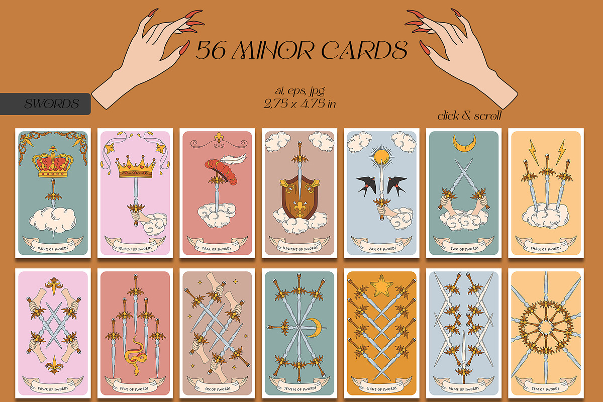 Tarot Cards Collection, a Decorative Illustration by EasyArt (Photo 6 of 11)