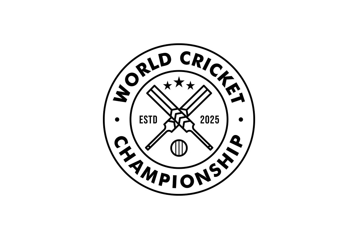 Cricket Sport Emblem Badge Logo, a Branding & Logo Template by Buqancreative (Photo 3 of 4)