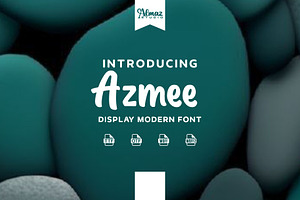 Azmee, a Handwritten Font by almazstudio