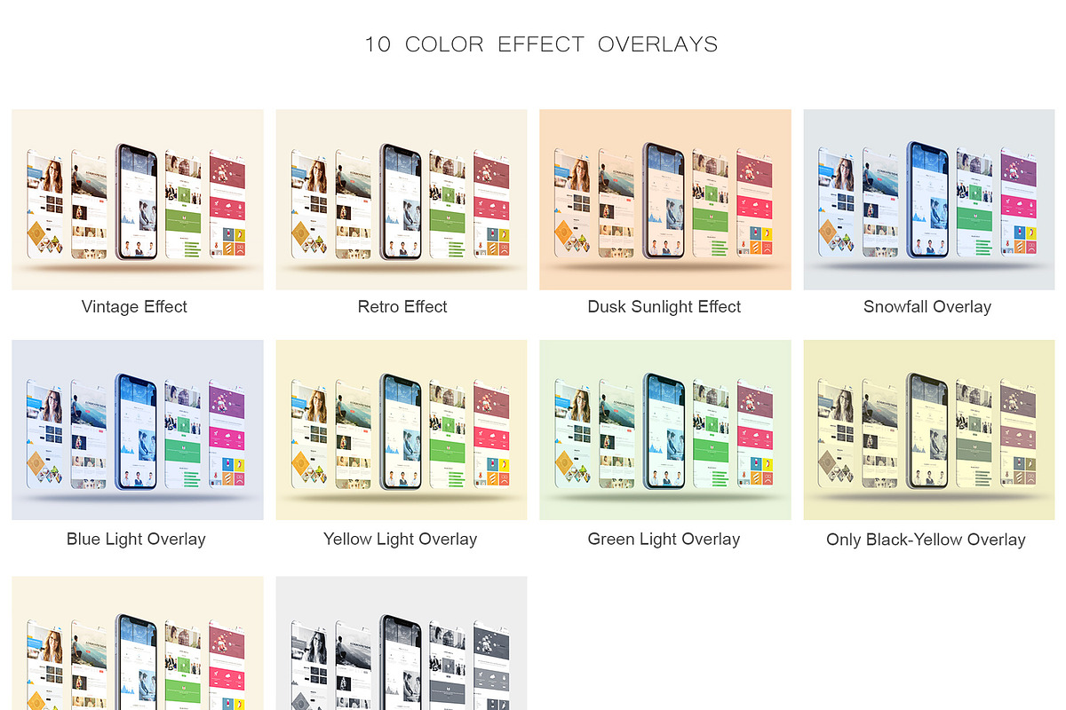 ALL 3D iPHONE MOCK-UP BUNDLE VOL-7, an iPhone Mockup by Graphicsworld125 (Photo 19 of 21)