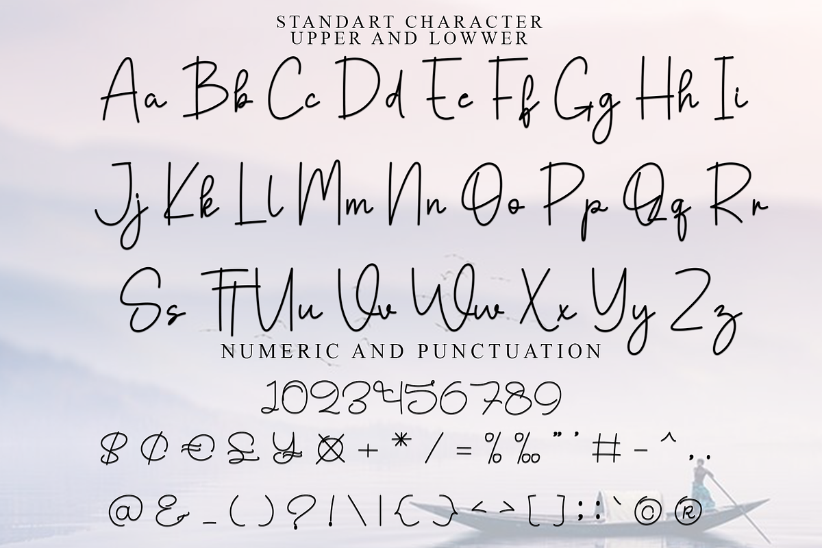 Collection Signature, a Handwritten Font by FreshTypeINK (Photo 5 of 8)