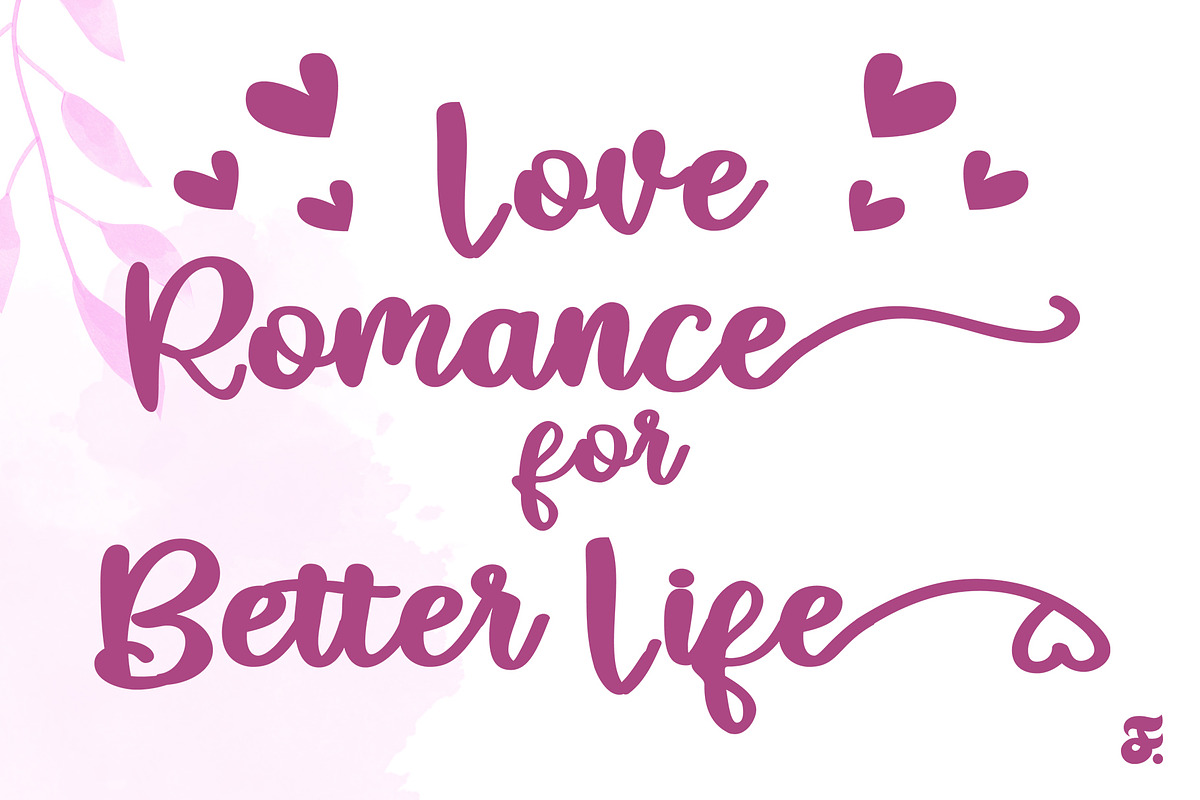 Lovinale Lovely Swirl Script, a Script Font by Anomali Creatype (Photo 9 of 10)