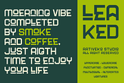 Gendenk Creative Sans, a Sans Serif Font by Artiveko (Thumbnail 7 of 7)