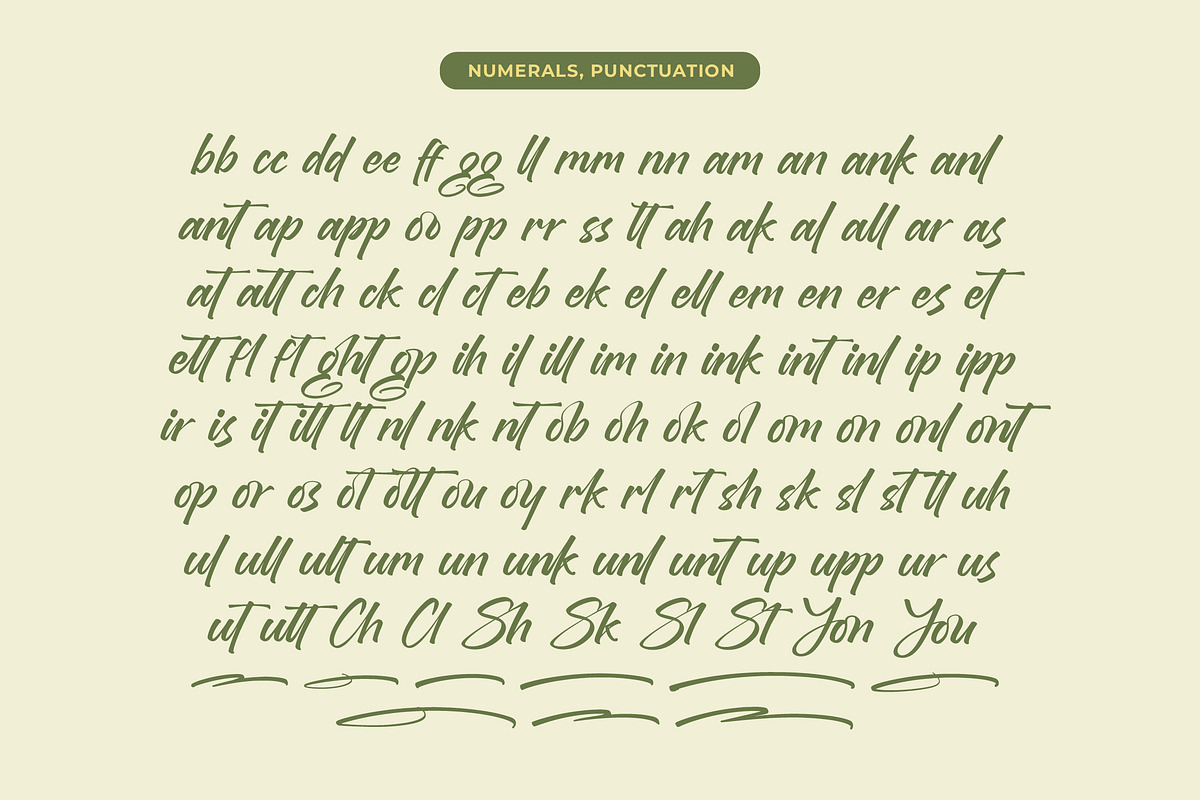 Brighten Shootters Modern Script, a Script Font by Letterena Studios Script (Photo 19 of 20)