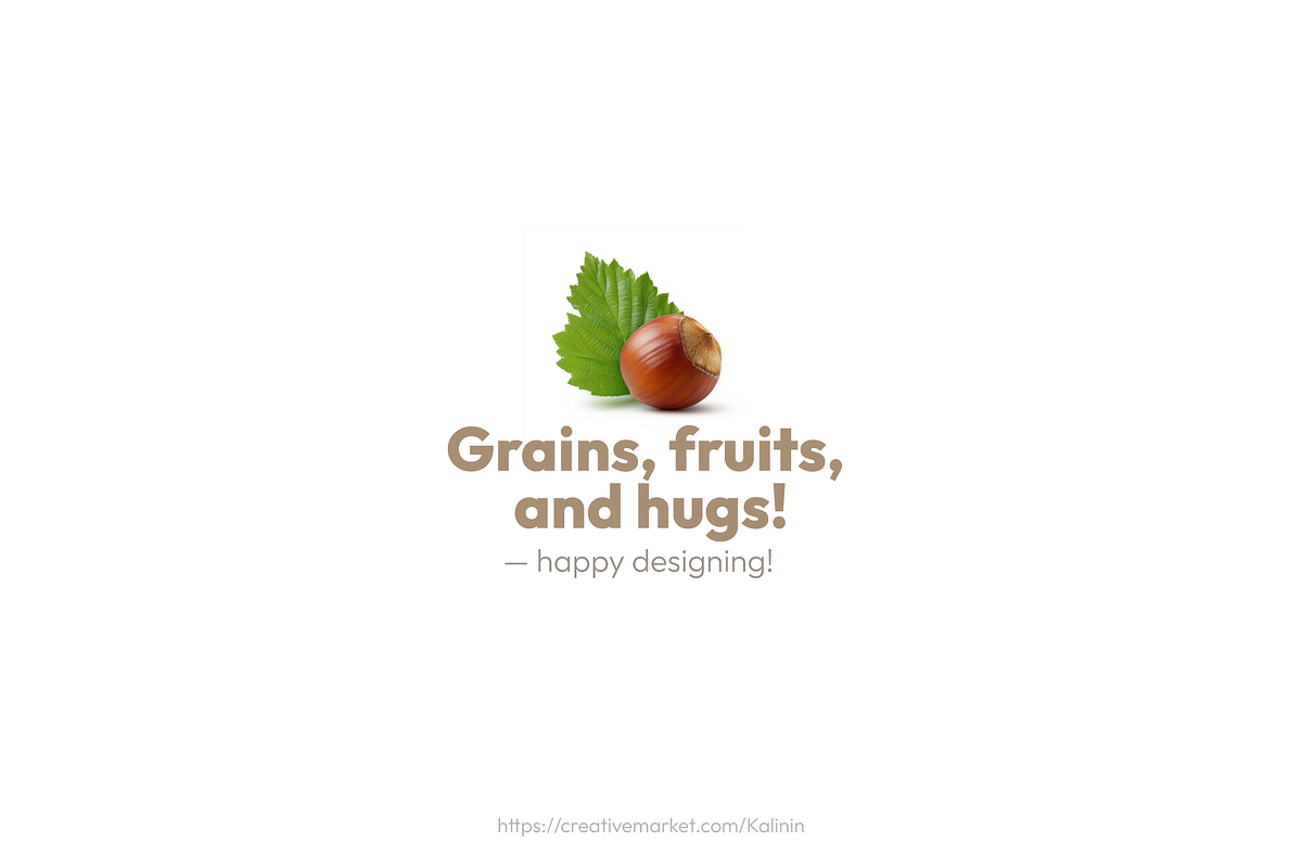 Grains & Dried Fruits PNG Collection, a Food & Drink Photo by Ilia Design (Photo 9 of 9)