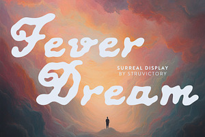 Fever Dream Surreal Handwritten Sans, a Sans Serif Font by Struvictory.art