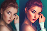 30% SALE! Smudge Oil Painting, an Action Add-On by U_Design (Thumbnail 8 of 8)