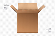 Cardboard box vector (EPS+PNG+JPG), an Object Illustration by LoopAll (Thumbnail 4 of 4)