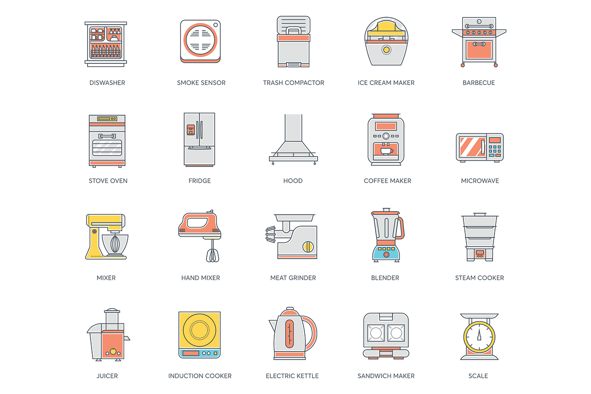 Interior Design & Furniture Icons, an Icon by Flat Icons (Photo 6 of 10)