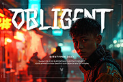 Obligent, a Symbol Font by Ditatype (Thumbnail 11 of 11)