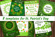 St. Patrick's Day BIG BUNDLE !!!!, a Background Graphic by Lucia Fox (Thumbnail 7 of 17)