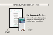 Cleaning Company Website Canva, a Landing Page Template by Preset Pixels (Thumbnail 5 of 9)