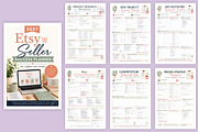 2027 Etsy Seller Success Planner, a Stationery Template by Designmela01 (Thumbnail 5 of 6)