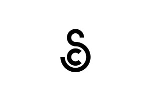 Letter S C Monogram Logo, a Branding & Logo Template by kurostd