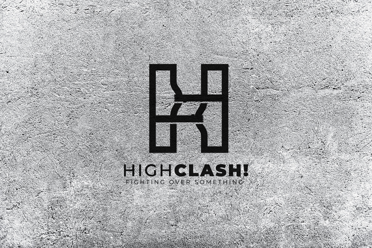 HighClash Logo Template, a Branding & Logo Template by Maximum Designstudio (Photo 2 of 3)