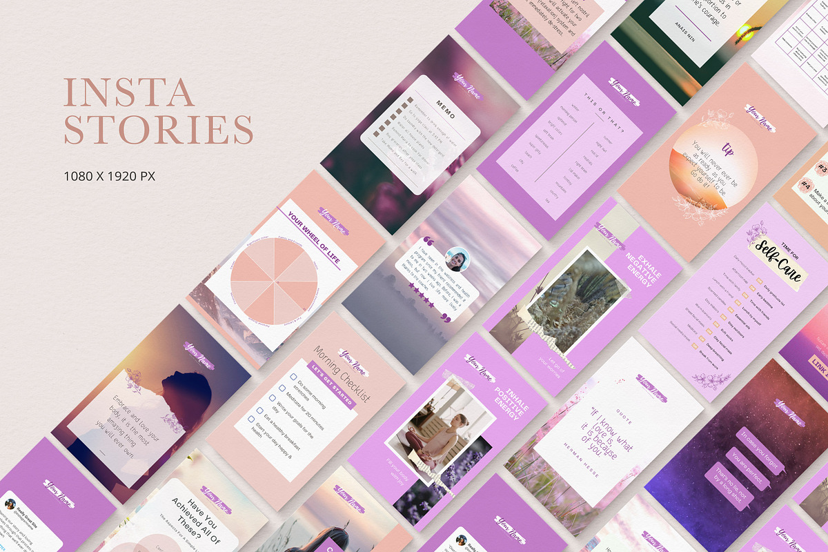 Life Coach Instagram Story Templates, a Social Media Template by Sakura Digitals (Photo 3 of 4)