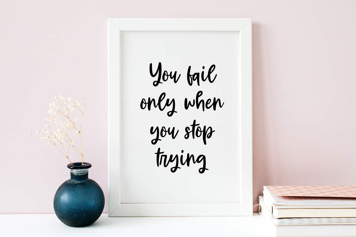Sleepy Girl Font, a Handwritten Font by etigletters (Photo 2 of 7)
