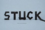 Tape Black Font, a Sans Serif Font by Handmadefont (Thumbnail 8 of 15)