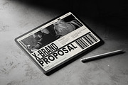 Brand Proposal Presentation, a Presentation Template by Aura Agency (Thumbnail 3 of 8)