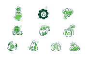 Sustainability Icon Doodle Vol 2, an Object Graphic by SLAB! Design (Thumbnail 2 of 3)