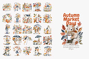 autumn harvest clipart set, a Decorative Illustration by Patishop Art (Thumbnail 5 of 10)