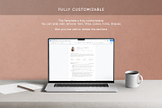 Minimalist Resume Template for Word, a Resume Template by DemeDesign (Thumbnail 7 of 9)