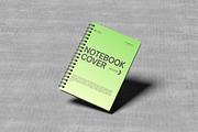 Notebook Cover Mockup, a Books & Magazine Mockup by HanaSaka_Studio (Thumbnail 5 of 5)