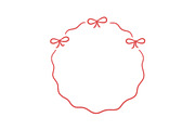 Bow circle coquette frames, an Object Graphic by Elena Pimukova (Thumbnail 6 of 9)