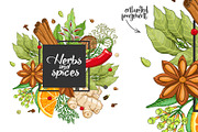 Winter spices and herbs templates, a Food Illustration by Primula`s shop (Thumbnail 4 of 4)