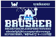 Game Robot font, a Font by weknow (Thumbnail 5 of 5)