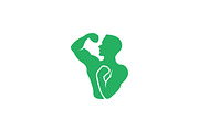 20 Logo Fitness Gym Templates Bundle, a Branding & Logo Template by Friendesigns (Thumbnail 8 of 21)