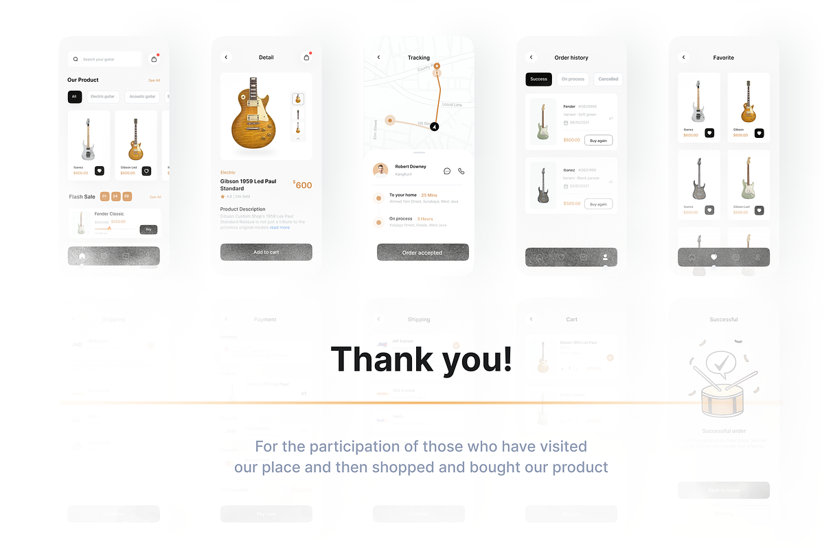Tokogitar - E-commerce UI Kit Mobile, an UI Kit Template by Korsa Agency (Photo 6 of 6)