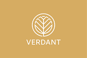 Leaf Circle Lineart Logo Gold Luxury, a Branding & Logo Template by Signatoro (Thumbnail 2 of 3)