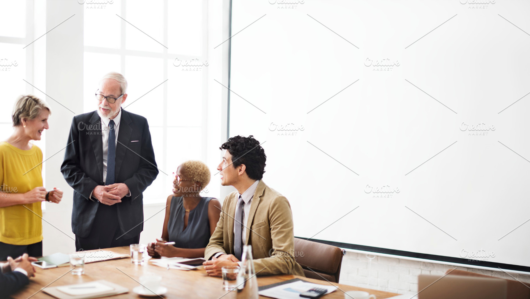 Diverse business shoot containing advice, african descent, and brainstorming, a Business Photo by rawpixel