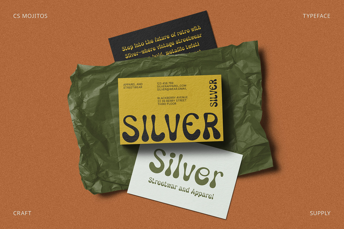 CS Mojitos – Groovy Font, a Sans Serif Font by Craft Supply Co. (Photo 6 of 8)