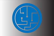 Microcircuit icon design template, a Solid Icon by Sumberpangan (Thumbnail 3 of 3)