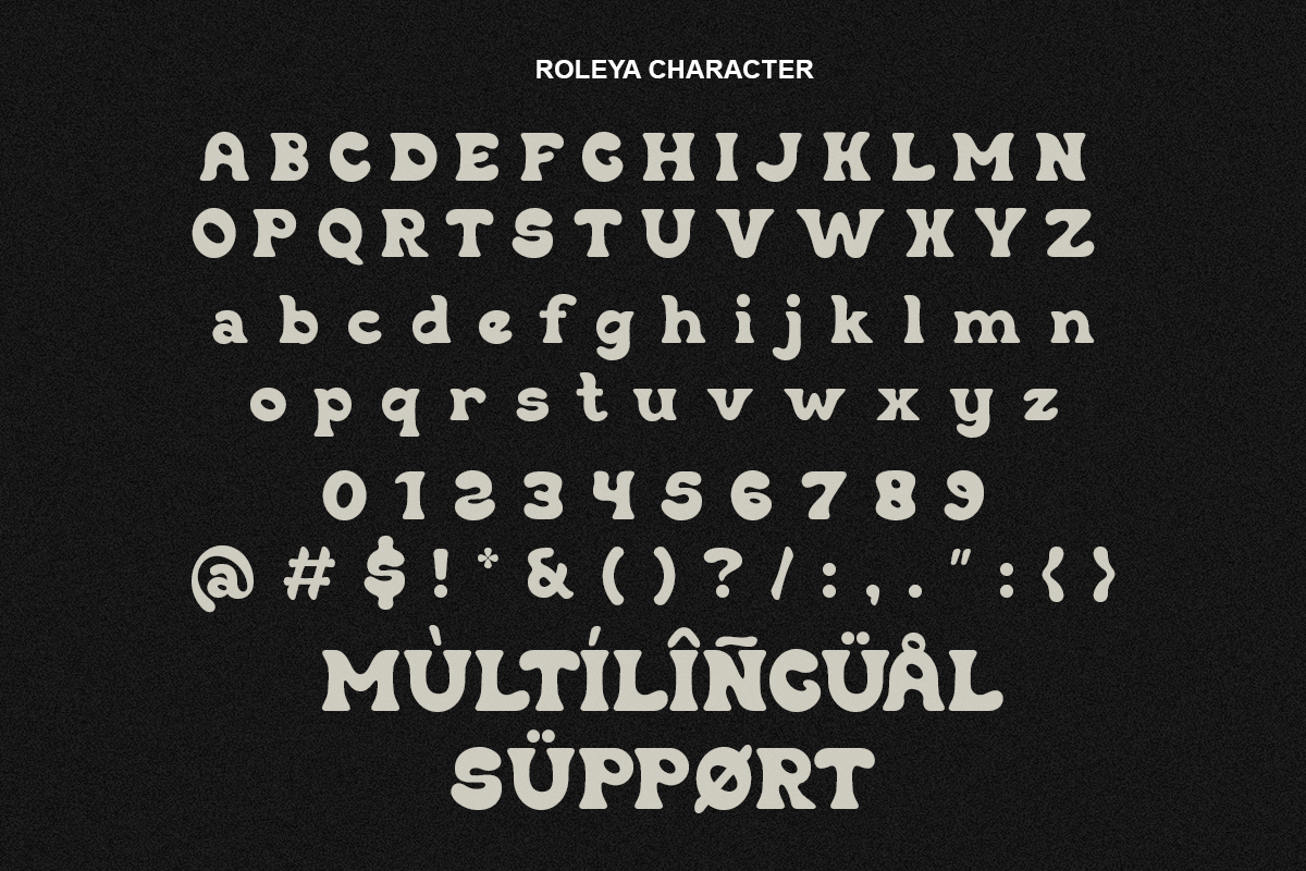 Roleya - Groovy Bold Font, a Serif Font by RagamKata (Photo 9 of 10)