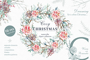 Cozy CHRISTMAS. Graphic kit, a Decorative Illustration by Dinkoobraz (Thumbnail 1 of 11)