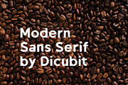 Merau Modern Sans Serif Font, a Sans Serif Font by Dicubit (Thumbnail 2 of 5)