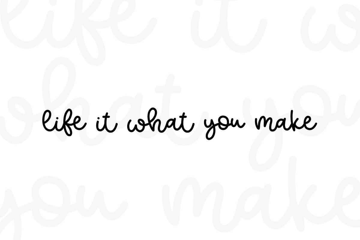 Magnoly Handwritten Font preview 6