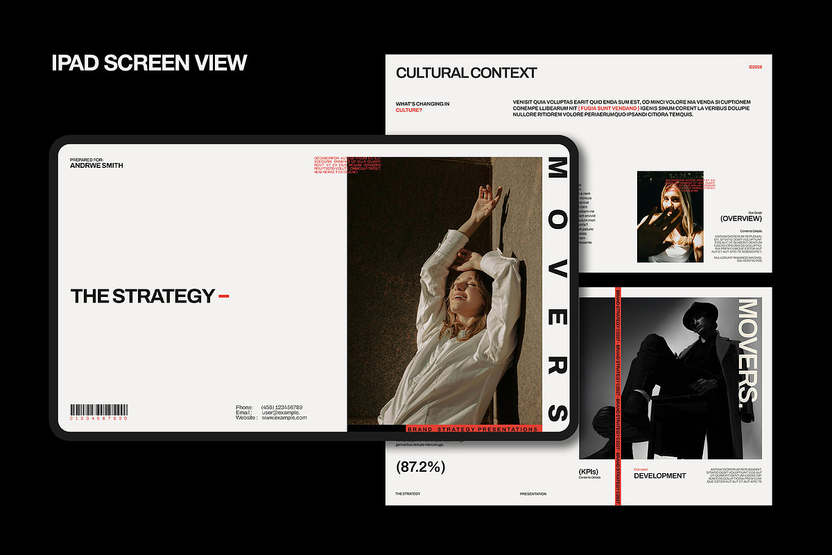Brand Strategy Presentation Deck, a Presentation Template by Templeste (Photo 7 of 7)