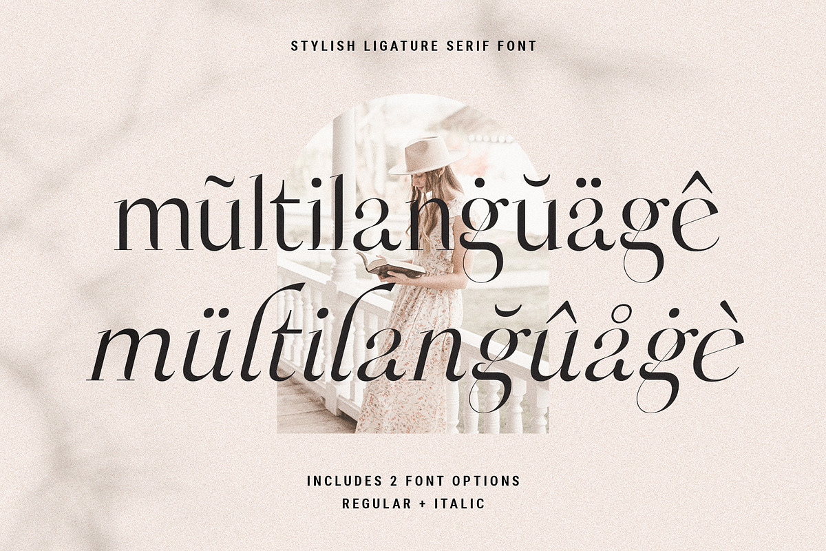 OGNES - Modern Ligature Serif Font, a Serif Font by SilverStag Type Foundry (Photo 8 of 9)