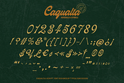 Caqualta Script for Food & Branding, a Script Font by ilhamtaro (Thumbnail 8 of 10)