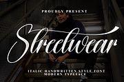 Streetwear | Script Font, a Handwritten Font by Scratchones (Thumbnail 1 of 9)