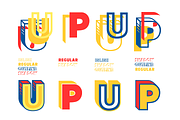 Up Up and Away, a Sans Serif Font by Comicraft Fonts (Thumbnail 3 of 5)