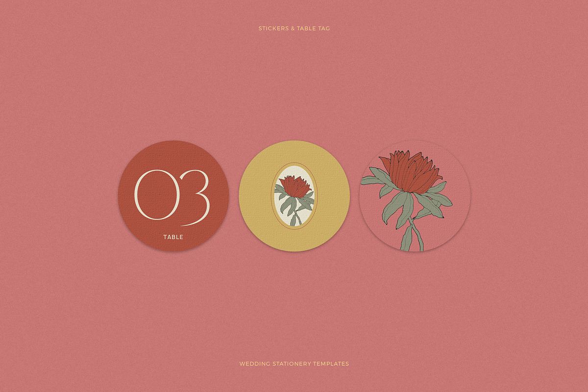 Red Rose | Wedding Stationery, an Invitation Template by Evgeniya Goktas (Photo 7 of 8)