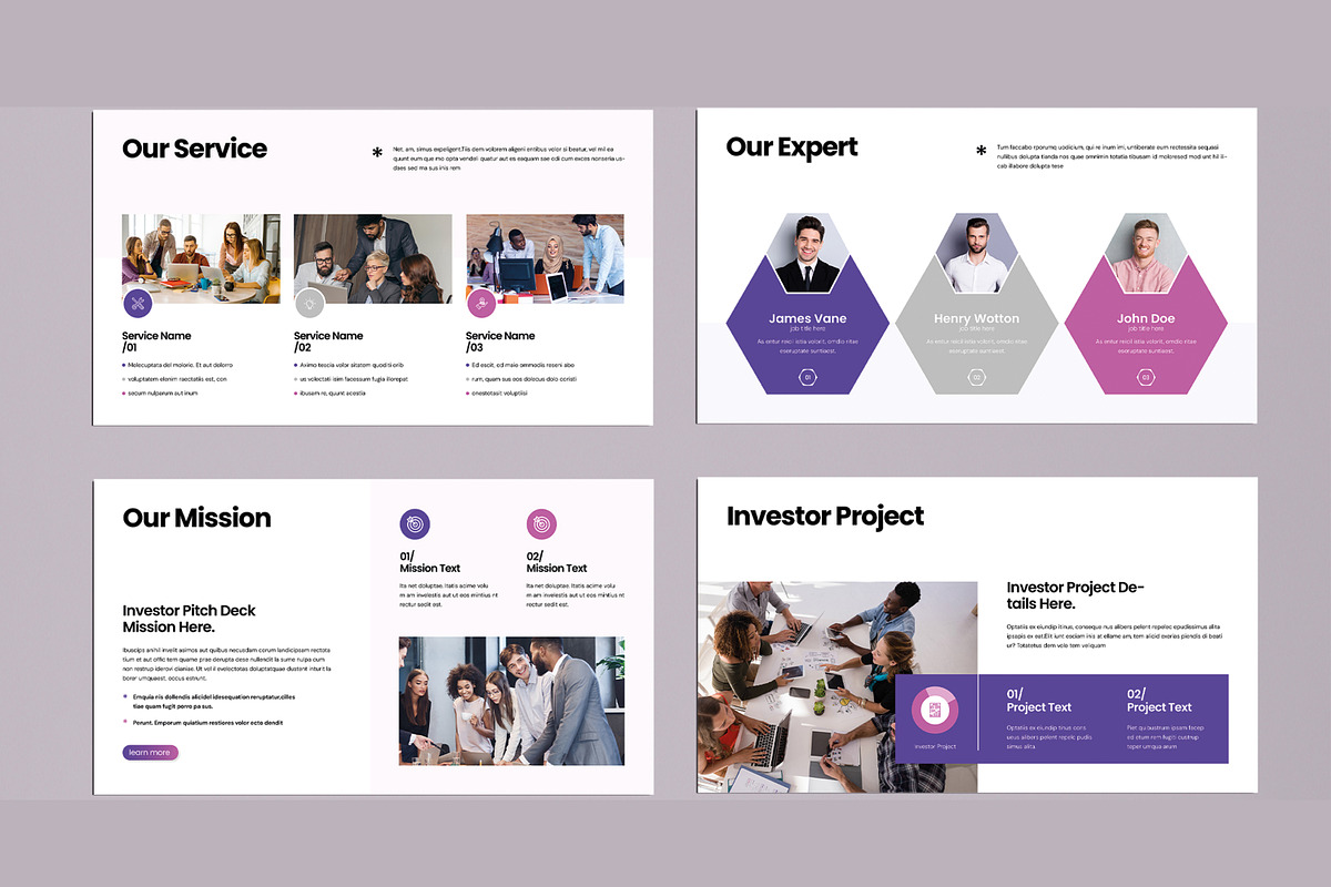Investor Pitch Deck Presentation, a Presentation Template by MightyDesign (Photo 3 of 8)