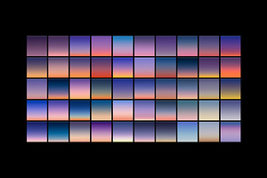 Twilight 100 Gradient Backgrounds