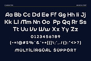 Mugica – Futuristic Sans Serif Font, a Font by roomspace creative lab (Thumbnail 7 of 10)