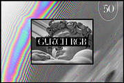 Y2K GLITCH Chrome Textures & Shapes, a Texture Graphic by Oksana Trygub (Thumbnail 1 of 21)